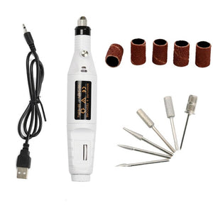 1Set Professional Electric Nail Drill Machine Kit Manicure Machine Nail Art Pen Pedicure Nail File Nail Art Tools Kit