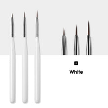 Load image into Gallery viewer, ROHWXY Nail Brush For Manicure Gel Brush For Nail Art 15Pcs/Set Ombre Brush For Gradient For Gel Nail Polish Painting Drawing